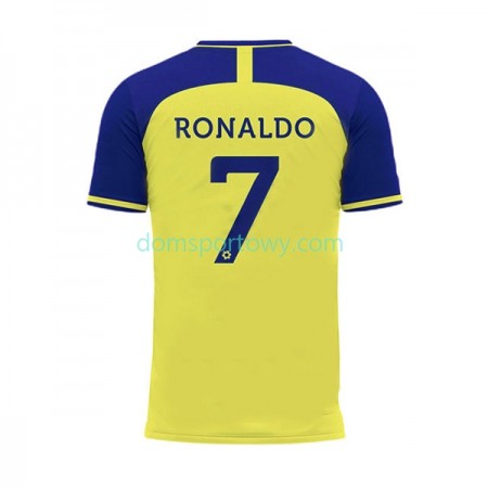 Koszulka Al-Nassr Cristiano Ronaldo 7 Domowe Koszulki Piłkarskie 2022-2023 Krótki Rękaw